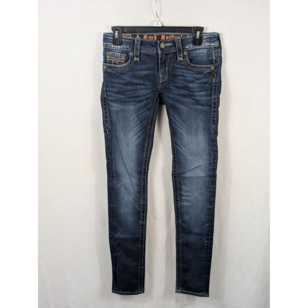 Rock Revival Jessica Skinny Jeans E8412533R Women's Size 25